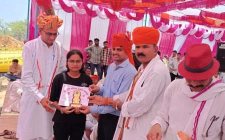 वीर गुर्जर प्रतिभा सम्मान समारोह, कार्यक्रम में विजय बैंसला रहे मुख्य अतिथि