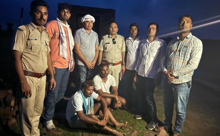 सालों ने किया जीजा का अपहरण, अपहृत सरकारी व्याख्याता को बदमाशों के चंगुल से कराया सकुशल मुक्त