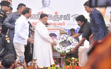 तमिलनाडु में BSP प्रदेशाध्यक्ष की हत्या, मायावती ने तमिलनाडु सरकार पर लगाए आरोप, CBI जांच की मांग