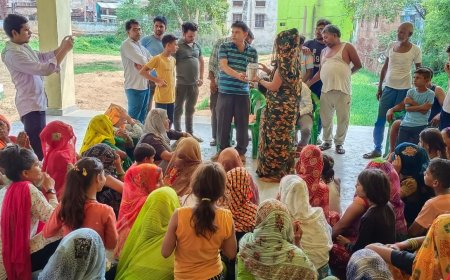 भरतपुर: ब्रह्मबाद में कृषि विभाग द्वारा एक दिवसीय कृषि महिला प्रशिक्षण शिविर का आयोजन