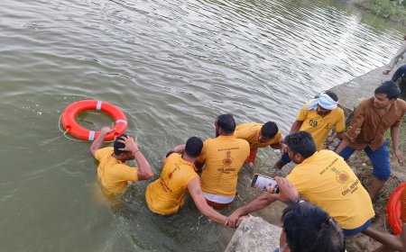 जगर नदी में किशोर की डूबने से मौत, 90 मिनट में सिविल डिफेंस की टीम ने किया रेस्क्यू