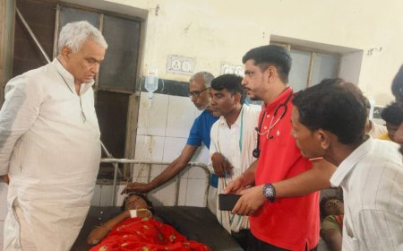 करौली न्यूज । ट्रैक्टर पर गिरा बिजली का तार, सवार पति पत्नी की मौत, 4 का उपचार जारी