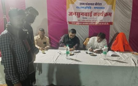 मंडरायल: ग्राम पंचायत धौरेटा में रात्रि चौपाल का आयोजन, रबी की फसल को देखते हुए समय पर ट्रांसफार्मर बदलने के निर्देश