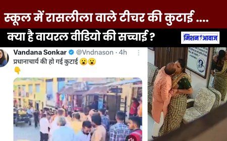 Fact Check : चित्तौड़गढ़ के स्कूल में रोमांस वाले टीचर की लोगों ने कर दी कुटाई, जाने सच्चाई ?