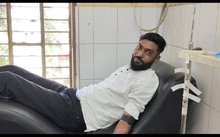 भीम आर्मी जिला संयोजक सुरेन्द्र गढ़ी ने 18 वी बार रक्तदान कर बचाई नौ माह की बच्ची की जान