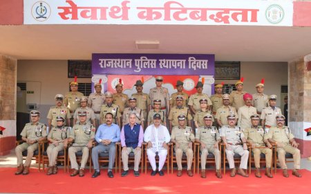 राजस्थान पुलिस स्थापना दिवस, राजस्थान पुलिस के इतिहास, जनक, प्रमुख, संस्थापक एवं सम्पूर्ण जानकारी