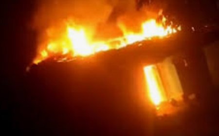 करौली में शॉर्ट सर्किट से दो घरों में लगी आग, घरेलू सामान और पशु चारा जलकर राख, ढाई लाख का नुकसान