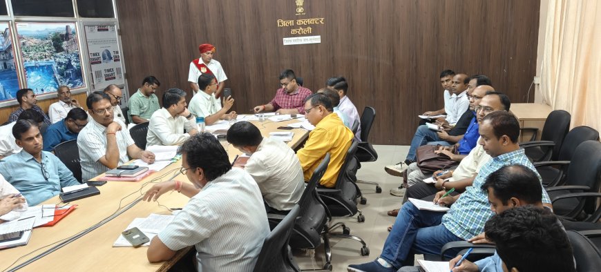 8 नवीन नीतियों एवं योजनाओं की जानकारी हेतु जिला स्तरीय कार्यशाला 30 मई को हिण्डौन सिटी में