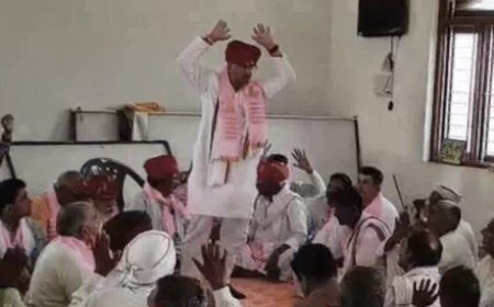 गुर्जर महापंचायत: बैंसला बोले- सरकार से बंद कमरे में नहीं, समाज के बीच होगी बात