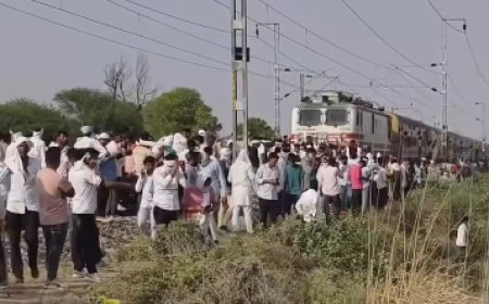 गुर्जर आरक्षण आंदोलन से प्रभावित हुआ दिल्ली-मुंबई रेल ट्रैक, दो घंटे तक थमा रेल यातायात