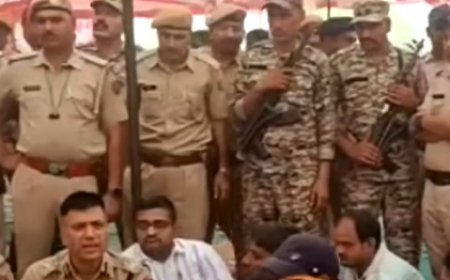 आईजी राहुल प्रकाश की सूझबूझ से पीलूपुरा रेलवे ट्रैक peacefully हुआ खाली, टकराव टला