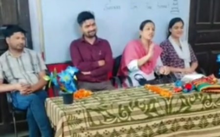 ग्रीष्मकालीन कौशल विकास शिविर का निरीक्षण: करौली के मोंटेसरी किड्स एकेडमी में रचनात्मकता का संगम