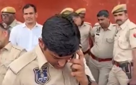 जयपुर थाने में युवक की आत्महत्या के बाद हंगामा, CI समेत 6 पुलिसकर्मी लाइन हाजिर, परिवार को 10 लाख की सहायता