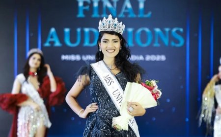 भानवी भारद्वाज बनीं मिस यूनिवर्स जम्मू-कश्मीर 2025, भानवी 23 वर्षीय मॉडल और एक्ट्रेस है