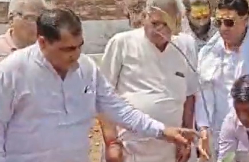 करौली में जल संरक्षण कार्यक्रम: कलेक्टर और विधायक ने की श्रमदान व पौधरोपण
