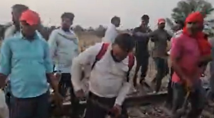 गुर्जर महापंचायत के बाद पीलूपुरा में उग्र प्रदर्शन, ट्रेन रोकने वालों पर दर्ज हुआ मामला
