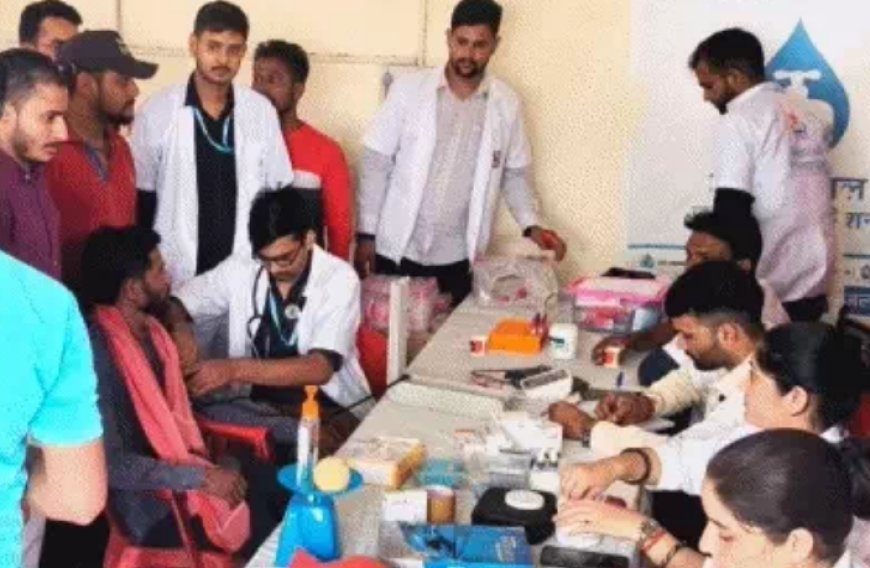 जवानपुरा में रक्तवीर महाअभियान के तहत रक्तदान शिविर, 171 युवाओं ने किया रक्तदान