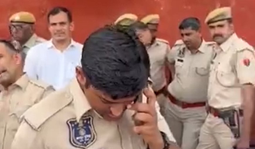 जयपुर थाने में युवक की आत्महत्या के बाद हंगामा, CI समेत 6 पुलिसकर्मी लाइन हाजिर, परिवार को 10 लाख की सहायता