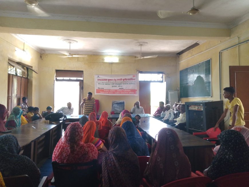 इटावा : पीपल्दा में जैविक खेती पर कृषक संगोष्ठी का सफल आयोजन, 75 से अधिक महिला किसानों ने लिया भाग