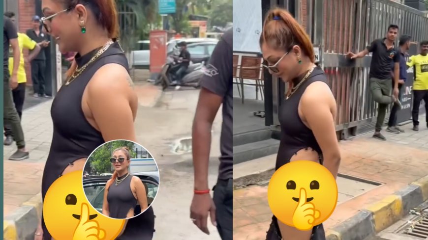 Khushi Mukherjee ने बेशर्मी की सारी हदे की पार, हाथ से छुपाया प्राइवेट पार्ट