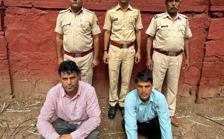 हिण्डौन सिटी में नाबालिग बालिका के अपहरण और गैंगरेप मामले में सरपंच सहित दो आरोपी गिरफ्तार