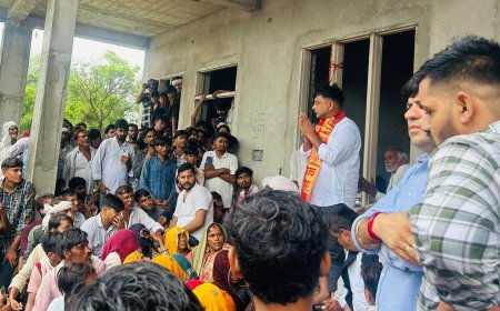 समरावता की मिट्टी को नमन कर बोले नरेश मीणा – अब हर परिवार की सेवा करूंगा बेटे की तरह