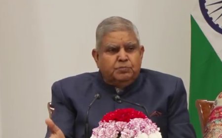 उपराष्ट्रपति जगदीप धनखड़ ने स्वास्थ्य कारणों से दिया इस्तीफा, राष्ट्रपति को लिखा पत्र