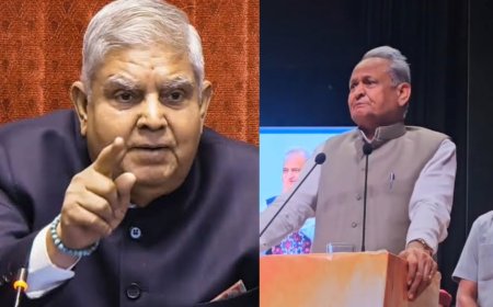 उपराष्ट्रपति के इस्तीफे पर अशोक गहलोत की तीखी प्रतिक्रिया, कहा- "यह लोकतंत्र के लिए खतरे की घंटी"