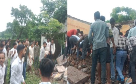 झालावाड़ में सरकारी स्कूल की छत गिरी, कई बच्चों की मौत, रेस्क्यू ऑपरेशन जारी