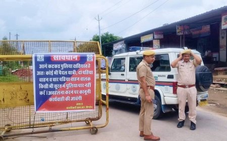 हिंडौन सिटी - गंभीर नदी पुलिया पर पानी के तेज बहाव के कारण चौकस रहें