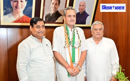 Rajasthan Politics: नागौर के वरिष्ठ नेता महेंद्र पाल चौधरी ने बीजेपी छोड़ी, थामा कांग्रेस का हाथ