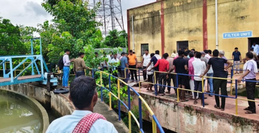 चंबल फिल्टर प्लांट में टैंक की सफाई के दौरान कर्मचारी की मौत, सुरक्षा उपाय नदारद