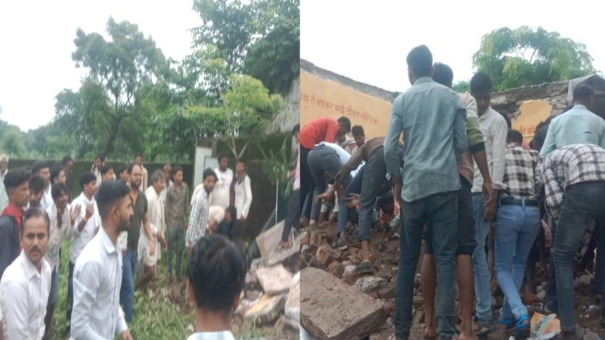 झालावाड़ में सरकारी स्कूल की छत गिरी, कई बच्चों की मौत, रेस्क्यू ऑपरेशन जारी