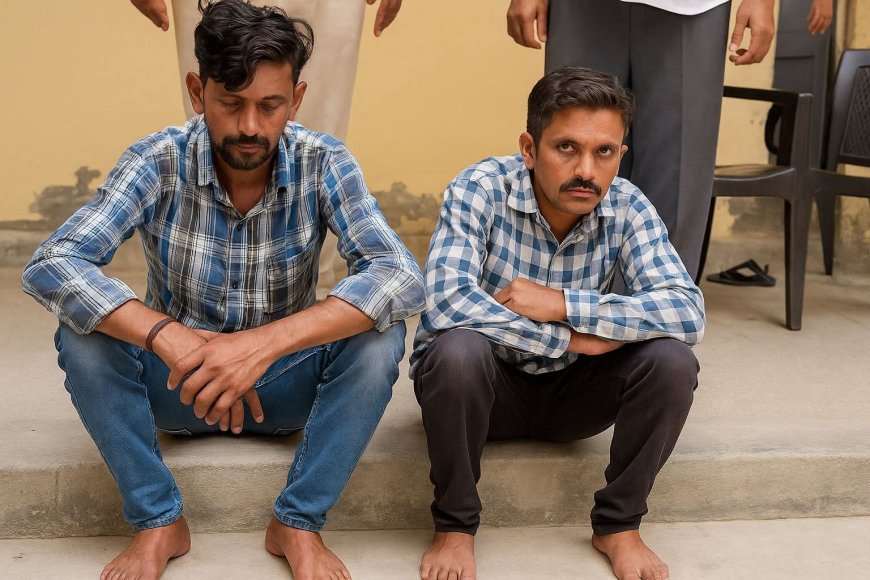 बाड़मेर: ग्रामीण इलाके से बकरा चोरी करने वाले दो युवक नेहरू नगर से पकड़े गए