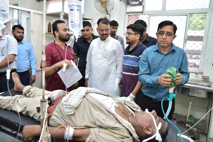 डिप्टी सीएम प्रेमचंद बैरवा की सुरक्षा में तैनात जवानों की बाइक हादसे में एक की मौत, एक गंभीर घायल