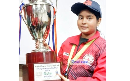 करौली: वंशिका प्रजापत ने जीता स्वर्ण पदक, करौली जिले का नाम किया रोशन