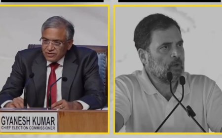 चुनाव आयोग ने विपक्षी दलों के वोटचोरी के आरोप को बताया मिथ्या, कांग्रेस ने फिर किया पलटवार