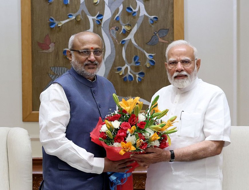 चंद्रपुरम पोन्नुसामी राधाकृष्णन को एनडीए का उपराष्ट्रपति पद उम्मीदवार नियुक्त किया गया