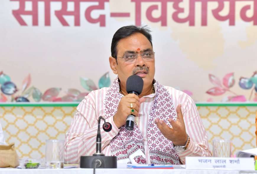 सीएम भजनलाल शर्मा की मैराथन बैठकों में विकास और चुनावी रणनीति पर जोर