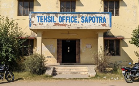 करौली - सपोटरा तहसील कार्यालय में 24 में से 15 कार्मिक पाए गए अनुपस्थित