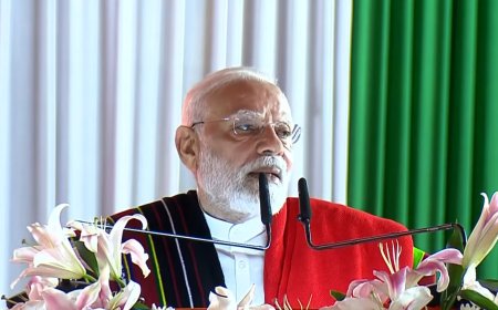 मणिपुर में प्रधानमंत्री : ₹8,700 करोड़ से अधिक की विकास परियोजनाओं का उद्घाटन