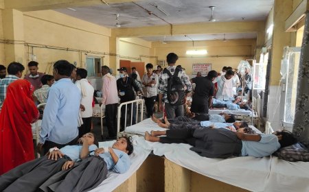 Rajasthan: मिड डे मील खाने से 50 से ज्यादा बच्चों की तबियत खराब, ग्रामीणों में आक्रोश