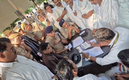 दौसा: SI राजेंद्र सैनी की मौत के मामले में बनी सहमति, 55 घंटे बाद समाप्त हुआ धरना