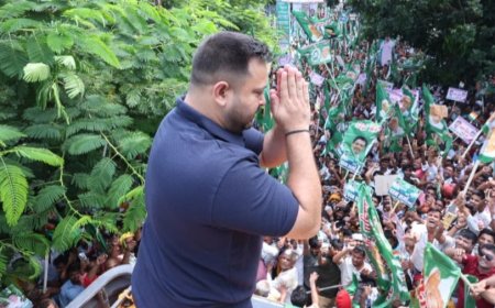 तेजस्वी यादव का बड़ा बयान: बिना चेहरा तय किए नहीं लड़ेगा महागठबंधन, कहा- "हम भाजपाई नहीं हैं"