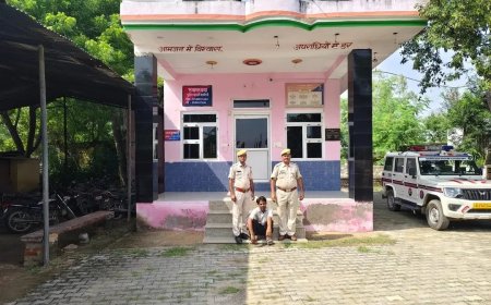 करौली: जमीन विवाद में हुई फायरिंग के मुख्य आरोपी अजय उर्फ टुण्डा को पुलिस ने 36 घंटे में दबोचा