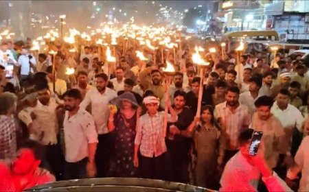 झालावाड़ : दलित-आदिवासी बच्चों को न्याय की मांग पर सड़कों पर उतरे छात्र