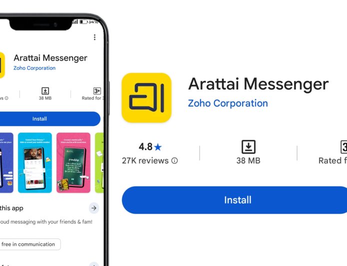 Zoho ने लॉन्च किया Arattai Messaging App : कम इंटरनेट और सस्ते स्मार्टफोन के लिए डिज़ाइन किया गया