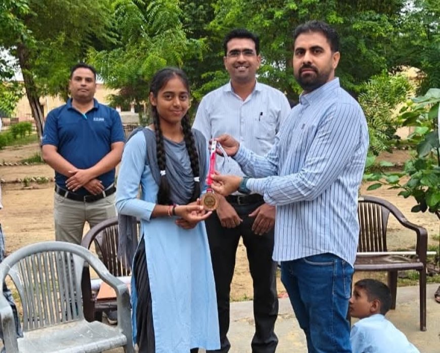 20 साल बाद बीकानेर को भालाफेंक में मिला पदक, छत्तरगढ़ की बेटी वंदना ने रचा इतिहास