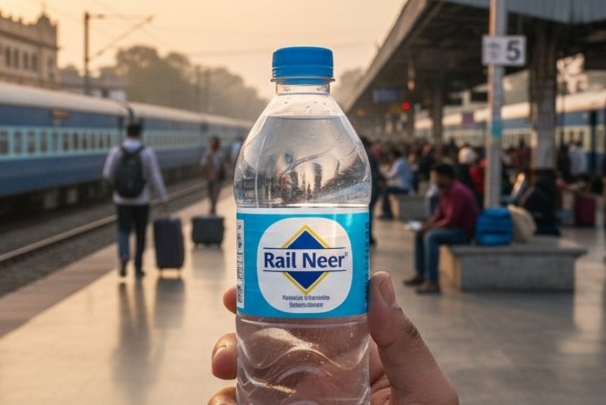 भारतीय रेलवे ने Rail Neer की कीमतों में 1 रुपये की कटौती की, पानी की बोतल 14 रुपए में मिलेगी