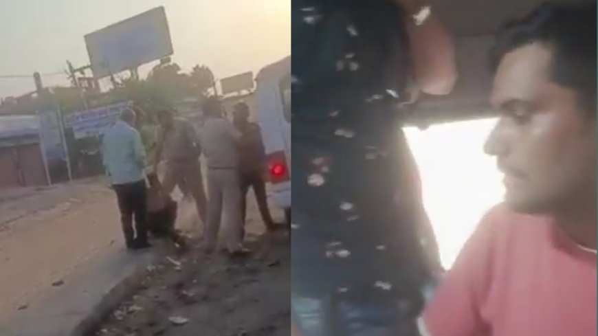 धौलपुर में परीक्षा देने जा रहे युवक से बस कंडक्टर ने की मारपीट, वीडियो वायरल